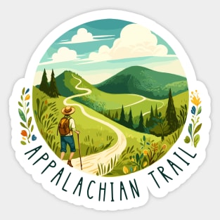 The Appalachian Trail - AT - From Georgia to Maine Sticker